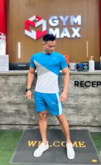 Bộ cộc tay phối màu THEMAX( vải thun lụa )