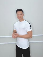 Áo Cộc tay dáng ôm Body có sọc vai