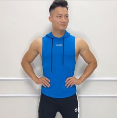 Áo Tank Top Có Mũ TheMax (thun 4 chiều)