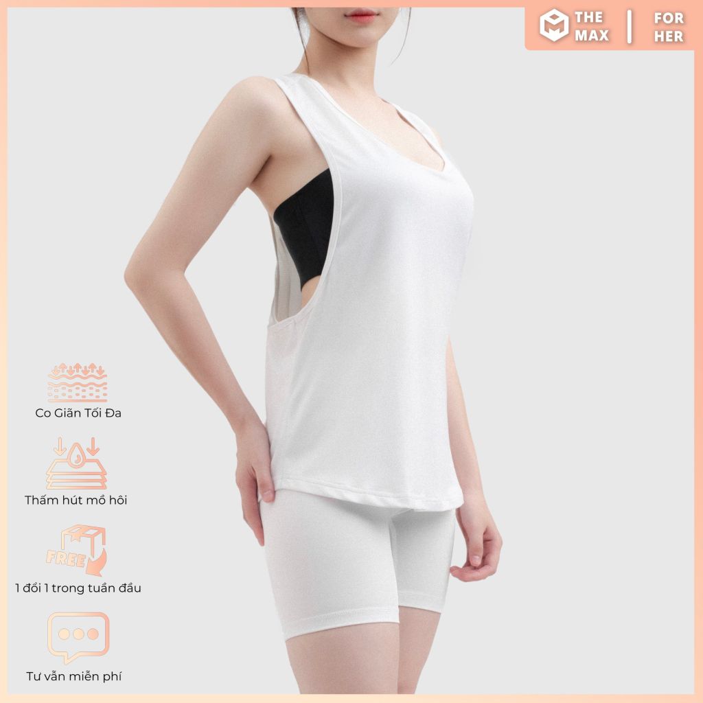 Set bộ cộc nữ quần legging ngắn và áo tanktop G07169 T72024
