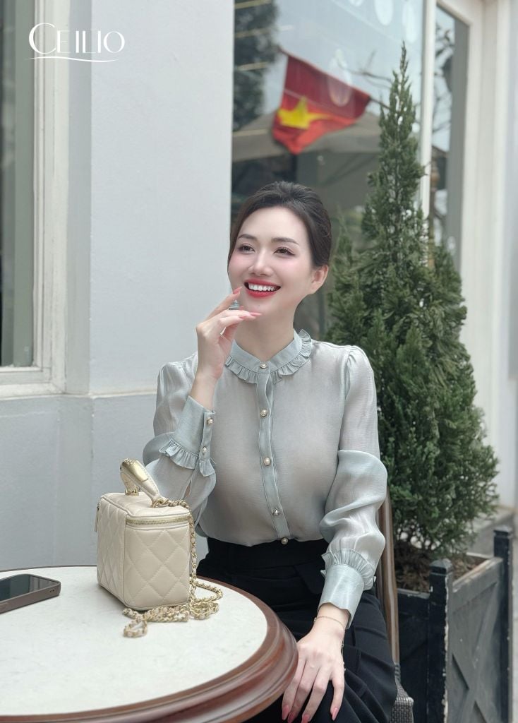 SM385 Somi Xanh Cổ Bèo