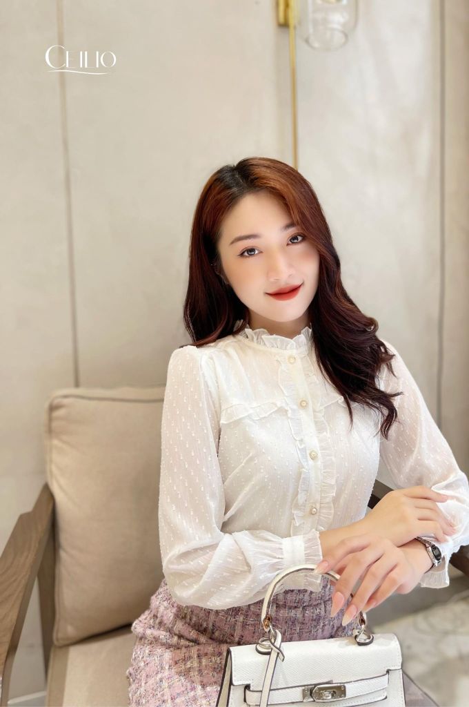 SM84 HI Somi chấm sờn bèo vạt và ngực 2