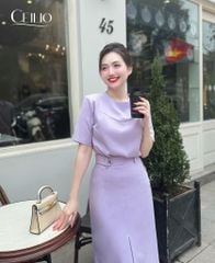 SM371 DH SM Tím -CV124 Chân Váy Tím