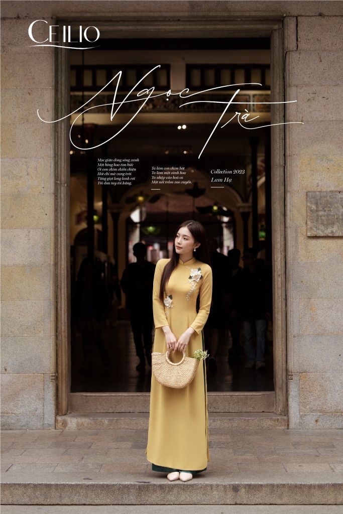 AD080 Áo Dài Ngọc Trà