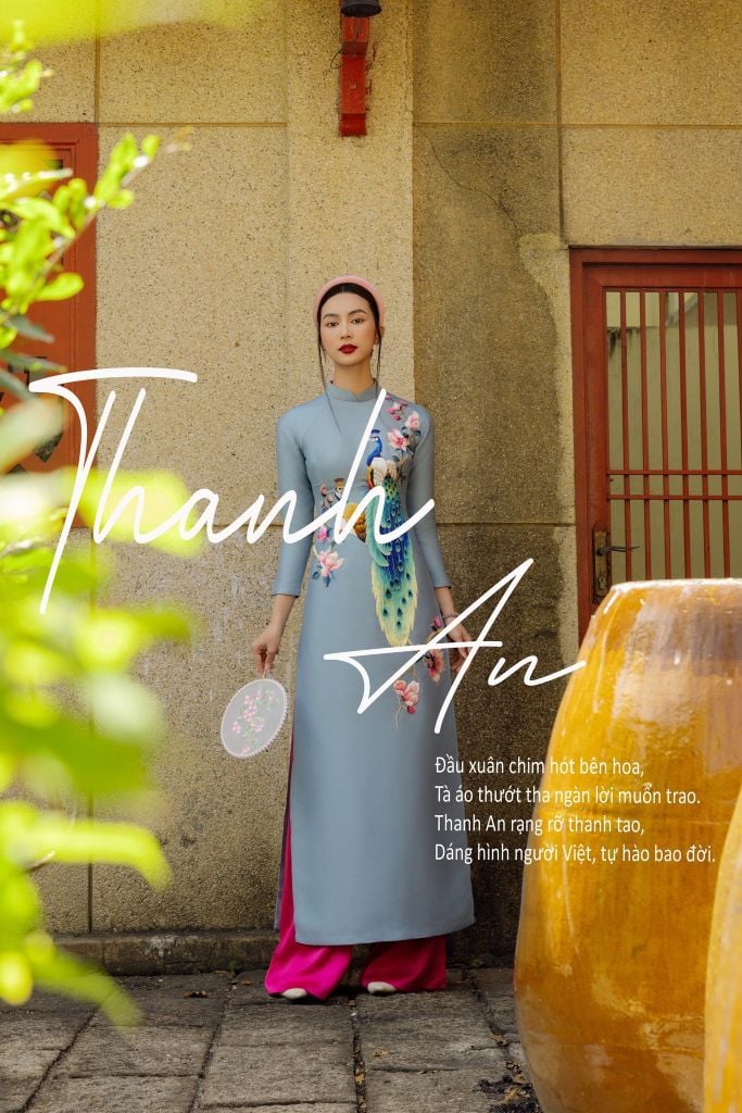 AD150 Áo Dài Thanh An