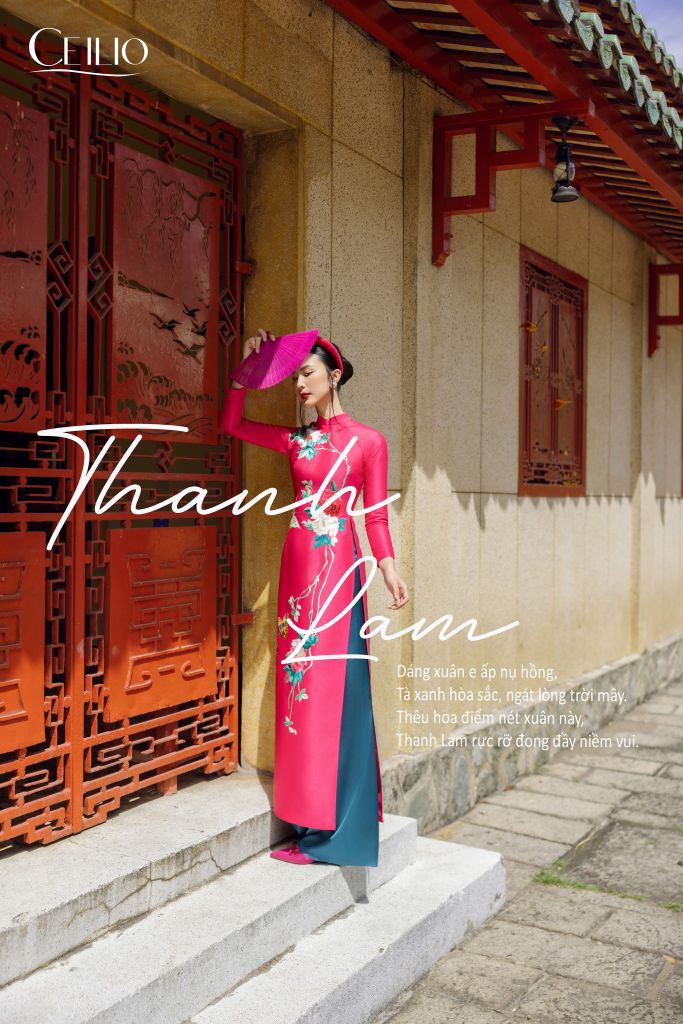 AD152 Áo Dài Thanh Lam