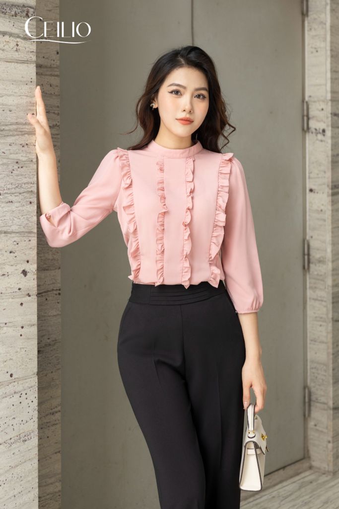 SM142 CF Hồng sơ tay lỡ bèo dọc