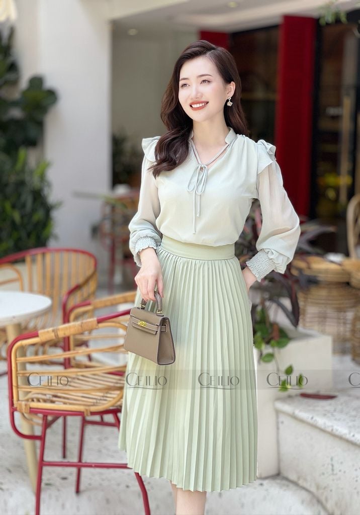 FH SM54 Somi cổ tay trần chỉ vai bèo