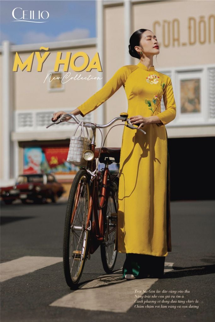 AD13 Áo Dài Mỹ Hoa