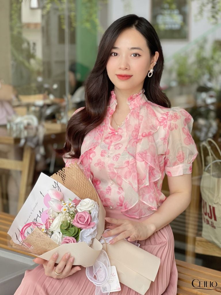 SM121 CE sơ mi hoa CT bèo (NHẬN CHUYỂN KHOẢN)