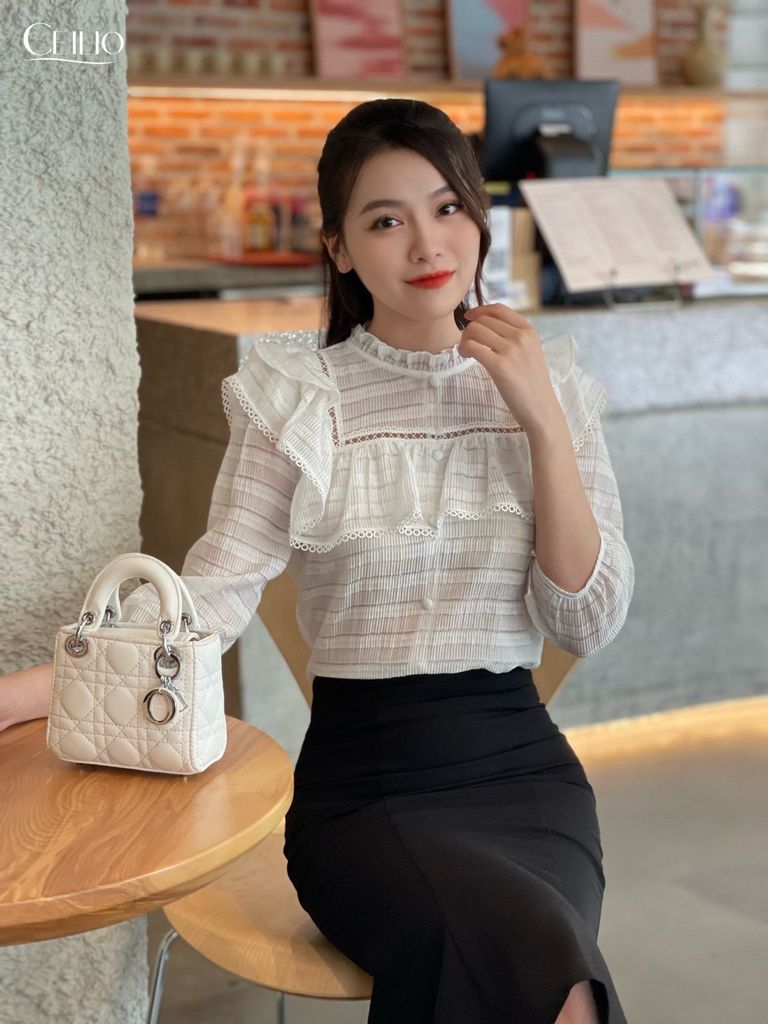 SM158 CF SM bèo viền phối O