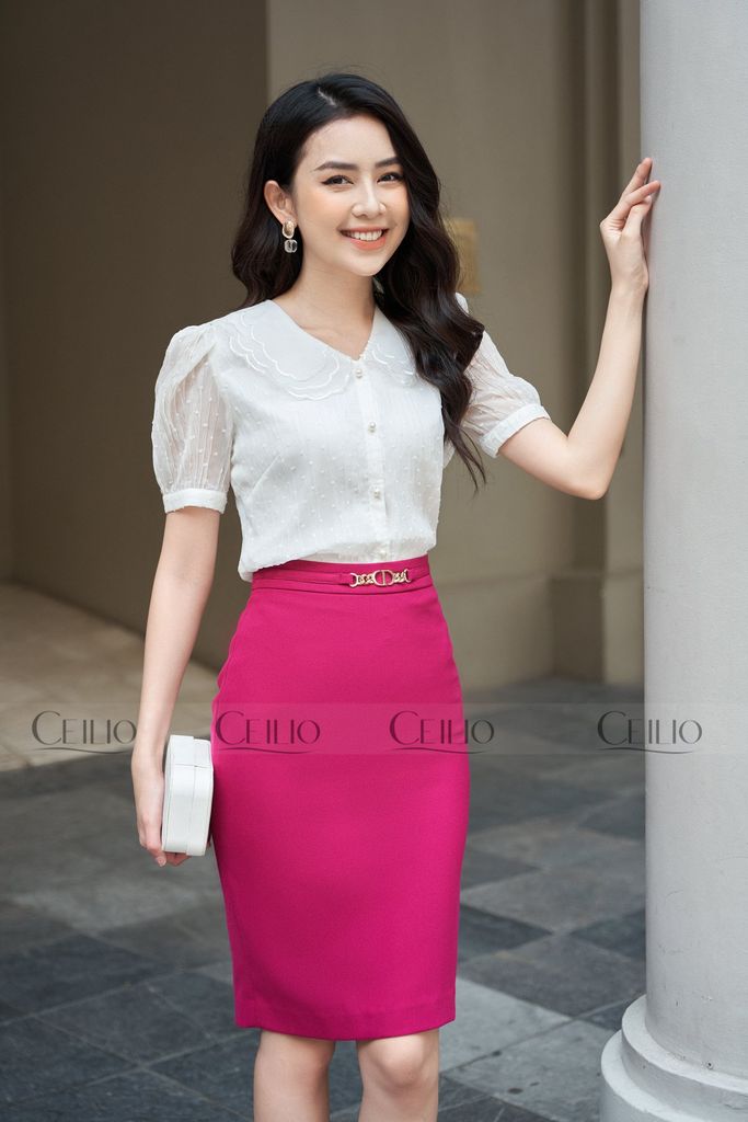 SM297 Somi cổ sen 3 lớp