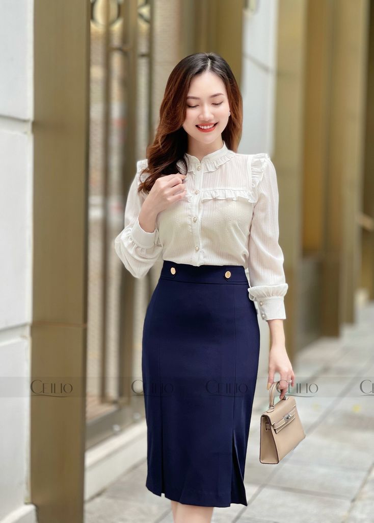 SM292 Somi ngực bèo yếm vuông