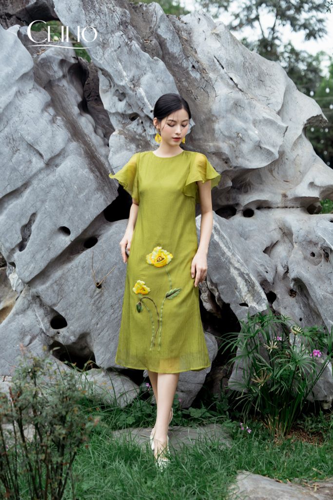 V78 Đầm Tơ Minh Diệp