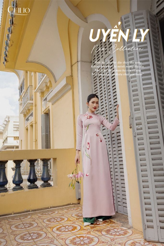 AD15 Áo Dài Uyển Ly