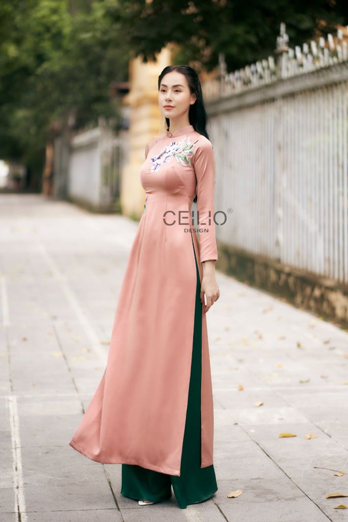 AD194_Hồng nude_Hoa Cúc Tím_Phố Thu_CEILIO