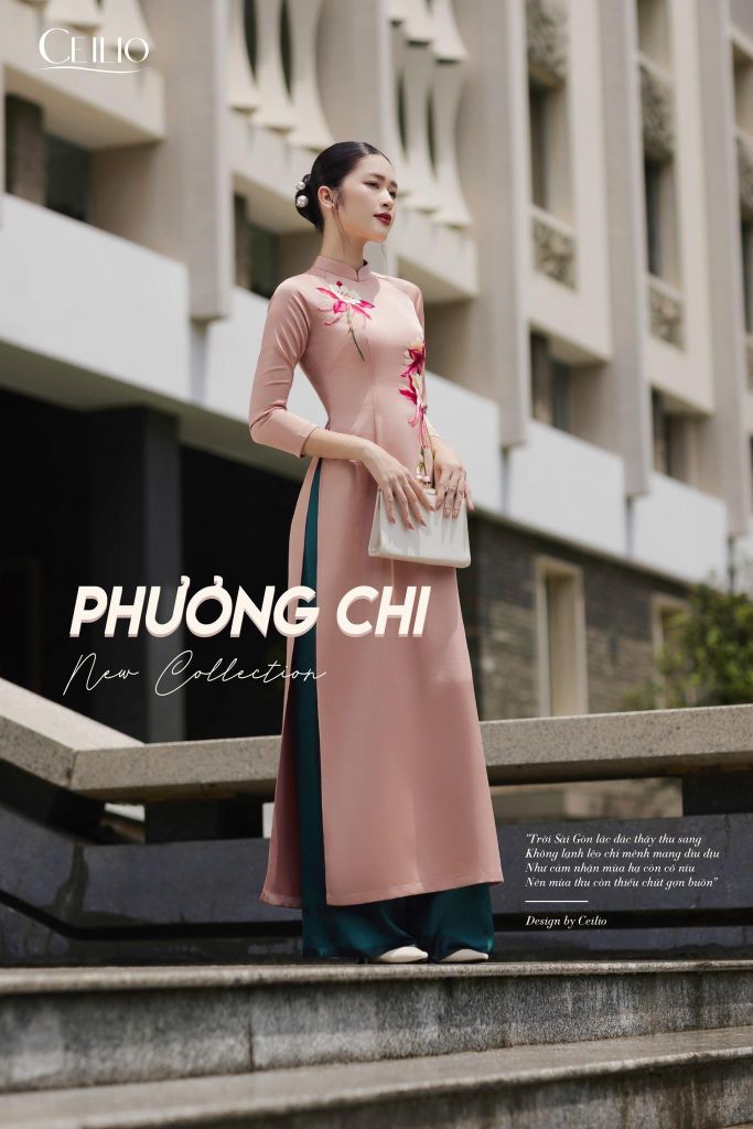 AD14 Áo Dài Phương Chi