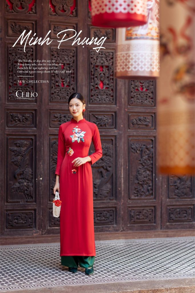 AD32 Áo Dài Minh Phụng