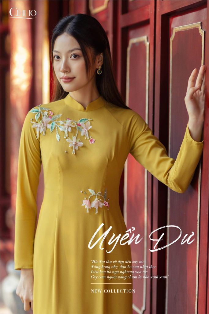 AD26 Áo Dài Uyển Dư