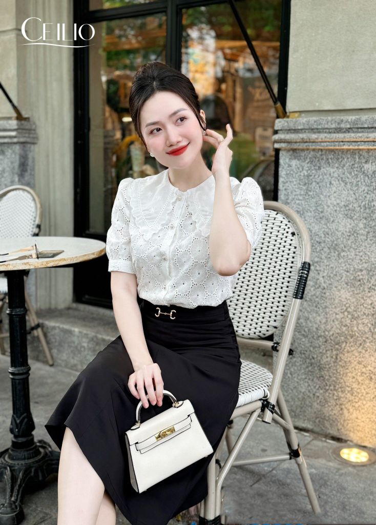 SM324 DF Sơ Mi Cổ Thủy Thủ