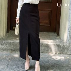 CV120 Chân Váy Bút Chì Xẻ Trước
