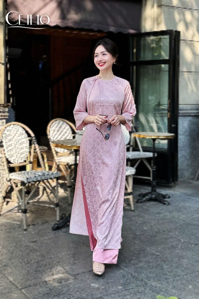 AD166 Áo Dài Cách Tân