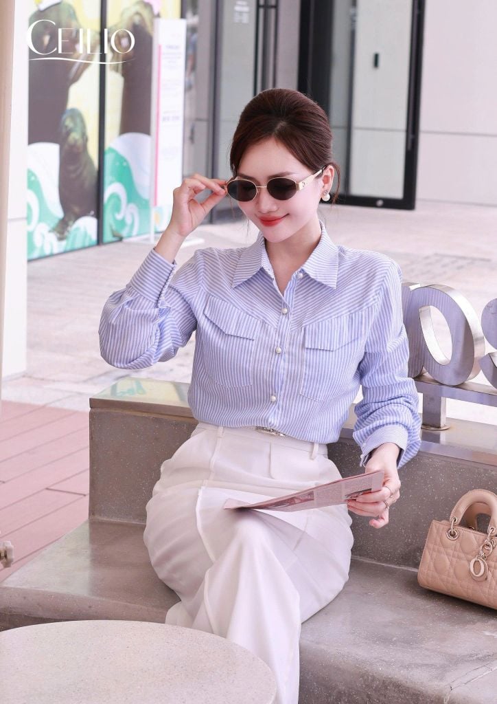 Sơ mi kẻ SM527