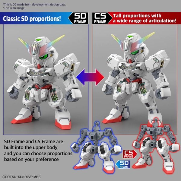 SD GUNDAM CROSS SILHOUETTE GUNDAM CALIBARN - CHÍNH HÃNG BANDAI