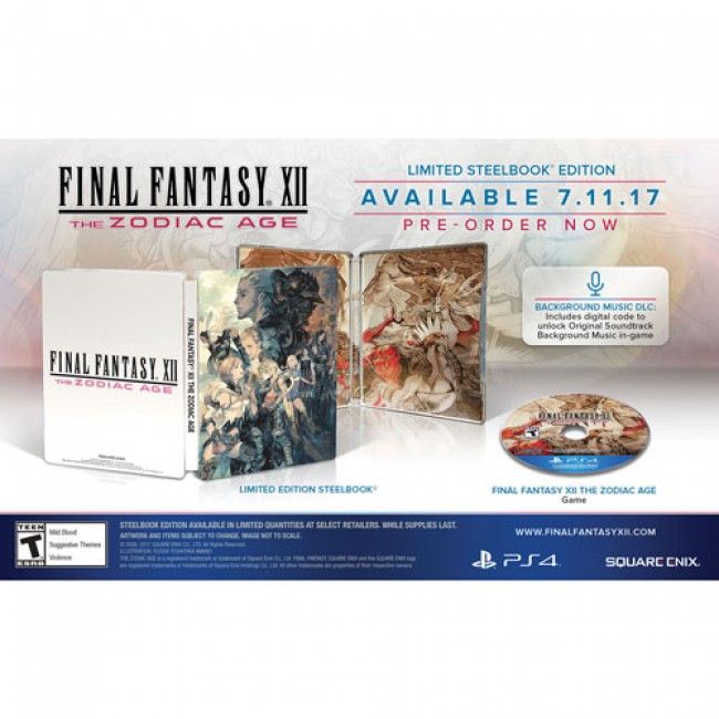445 - Final Fantasy XII: The Zodiac Age Steel Book Edition