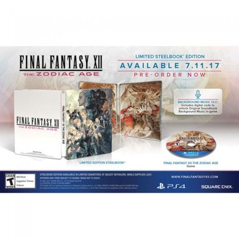 445 - Final Fantasy XII: The Zodiac Age Steel Book Edition