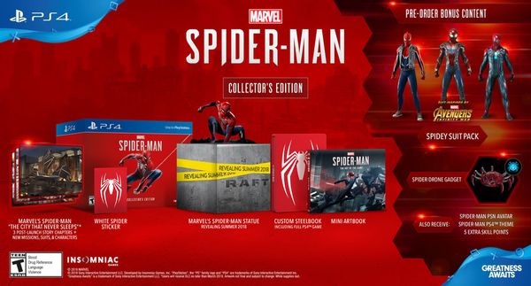 640 - Marvel’s Spideman Collector’s Edition