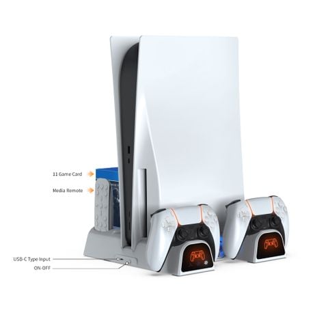 Đế Sạc & Tản Nhiệt Đa Năng Dobe Cho PS5 Pro / PS5 Slim / PS5 TP5-3532