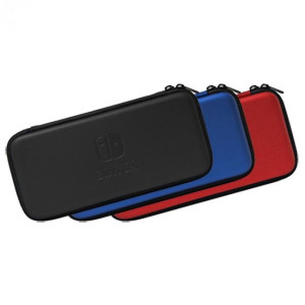 HORI Slim Hard Pouch - Black, Blue, Red