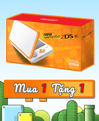 New Nintendo 2DS XL - Trắng/Cam/US VER