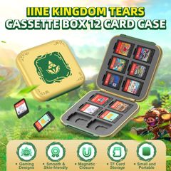 IINE Hộp đựng thẻ game Nintendo Switch 12 ngăn Zelda: Tears of Kingdom