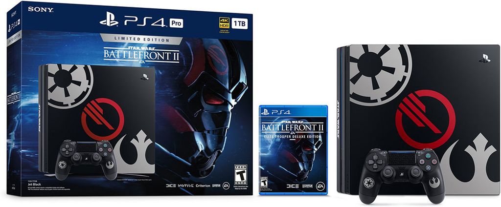 Máy PlayStation 4 Pro 1TB Star Wars Battlefront II Cũ Giá Rẻ