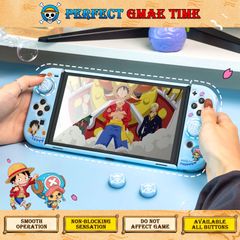 IINE Bộ case ốp bảo vệ máy Nintendo OLED và Joy-Con One Piece