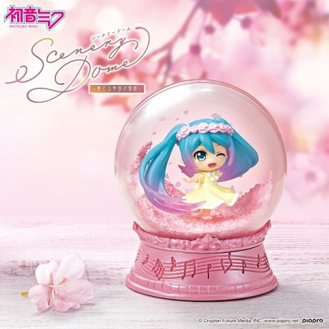 Mô hình Hatsune Miku Scenery Dome - Chính hãng ReMent