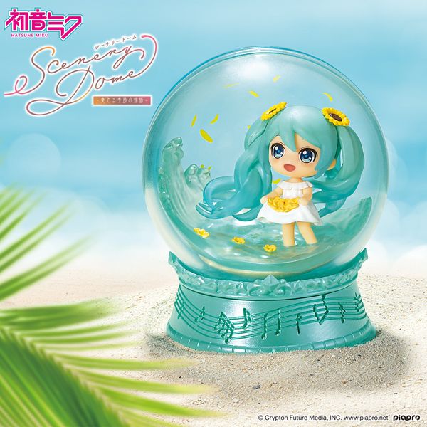 Mô hình Hatsune Miku Scenery Dome - Chính hãng ReMent
