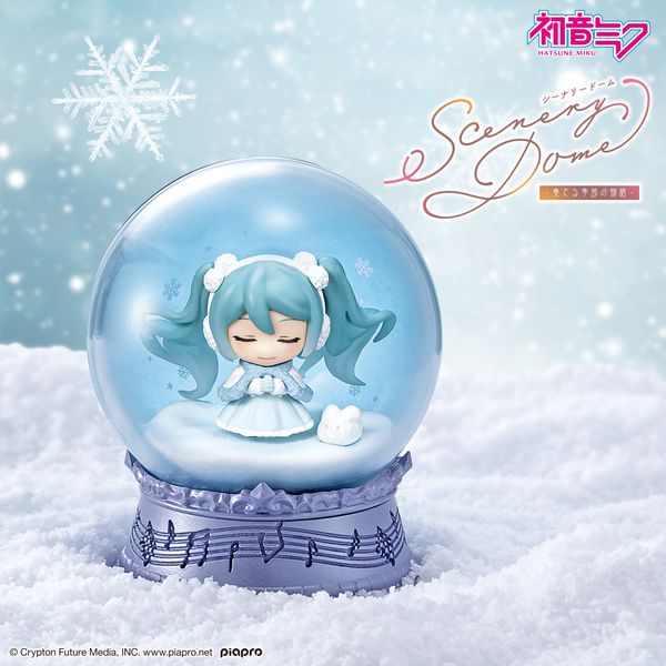 Mô hình Hatsune Miku Scenery Dome - Chính hãng ReMent