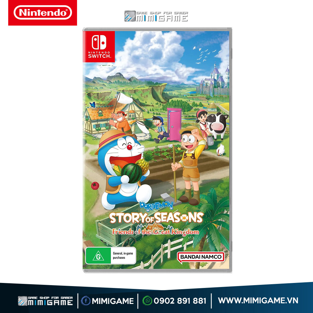 Doraemon Story Of Seasons Friends of the Great Kingdom mimigame.vn