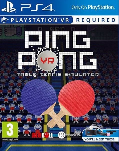 592 - Ping Pong: Table Tennis Simulator PSVR