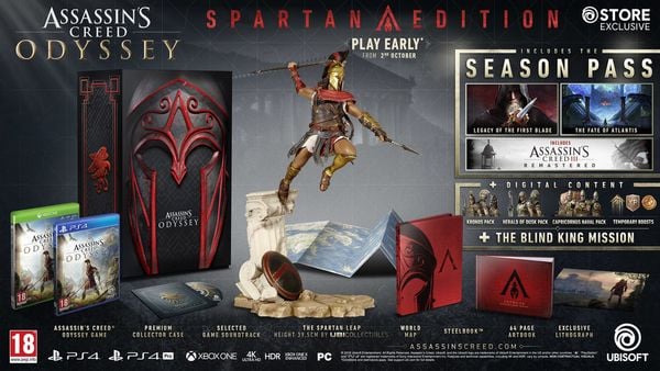 654 - Assassin's Creed Odyssey - Sparta Edition