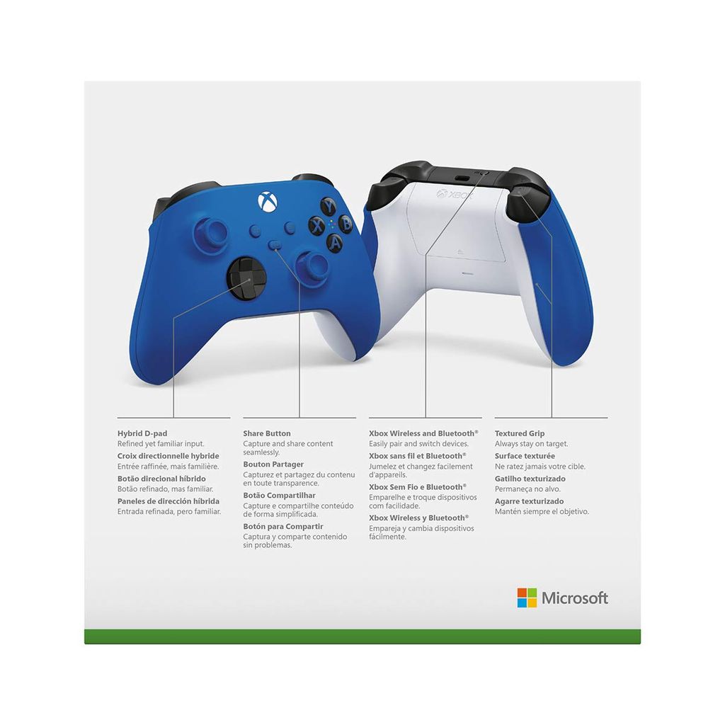 Tay Cầm Xbox Series Màu Shock Blue