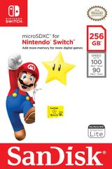 SanDisk 256GB microSDXC UHS-I-Memory-Card for Nintendo-Switch