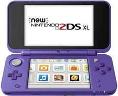 New Nintendo 2DS XL - Purple + Silver With Mario Kart 7