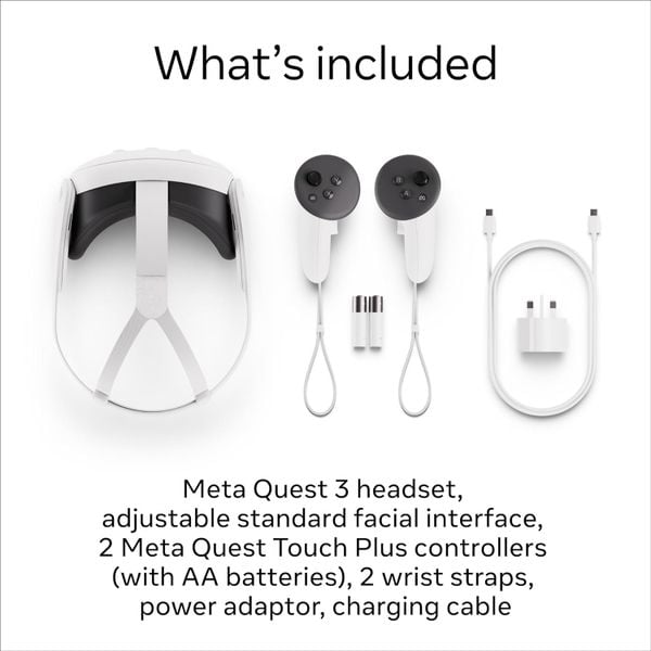 Kính thực tế ảo Meta Quest 3/128GB