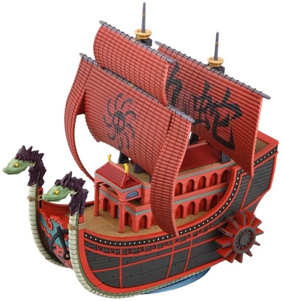 MÔ HÌNH NINE SNAKE PIRATE SHIP ONE PIECE GRAND SHIP COLLECTION