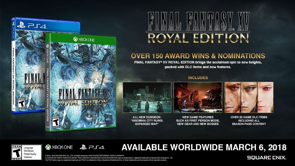 557 - Final Fantasy XV Royal Edition - EUR VER