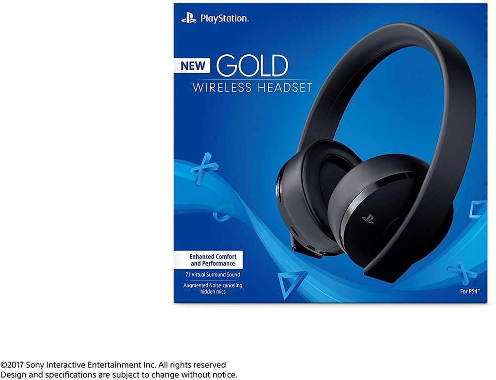PlayStation Gold Wireless Headset (New Model)
